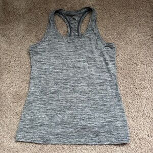 Jockey racerback tank top grey size small